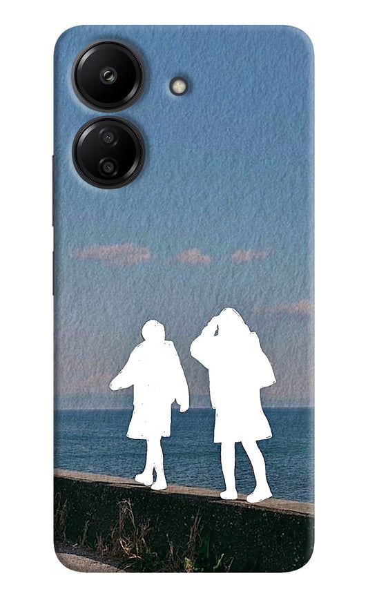 Coastal Dream Redmi 13C 4G Hard Case Back Cover by Casekaro