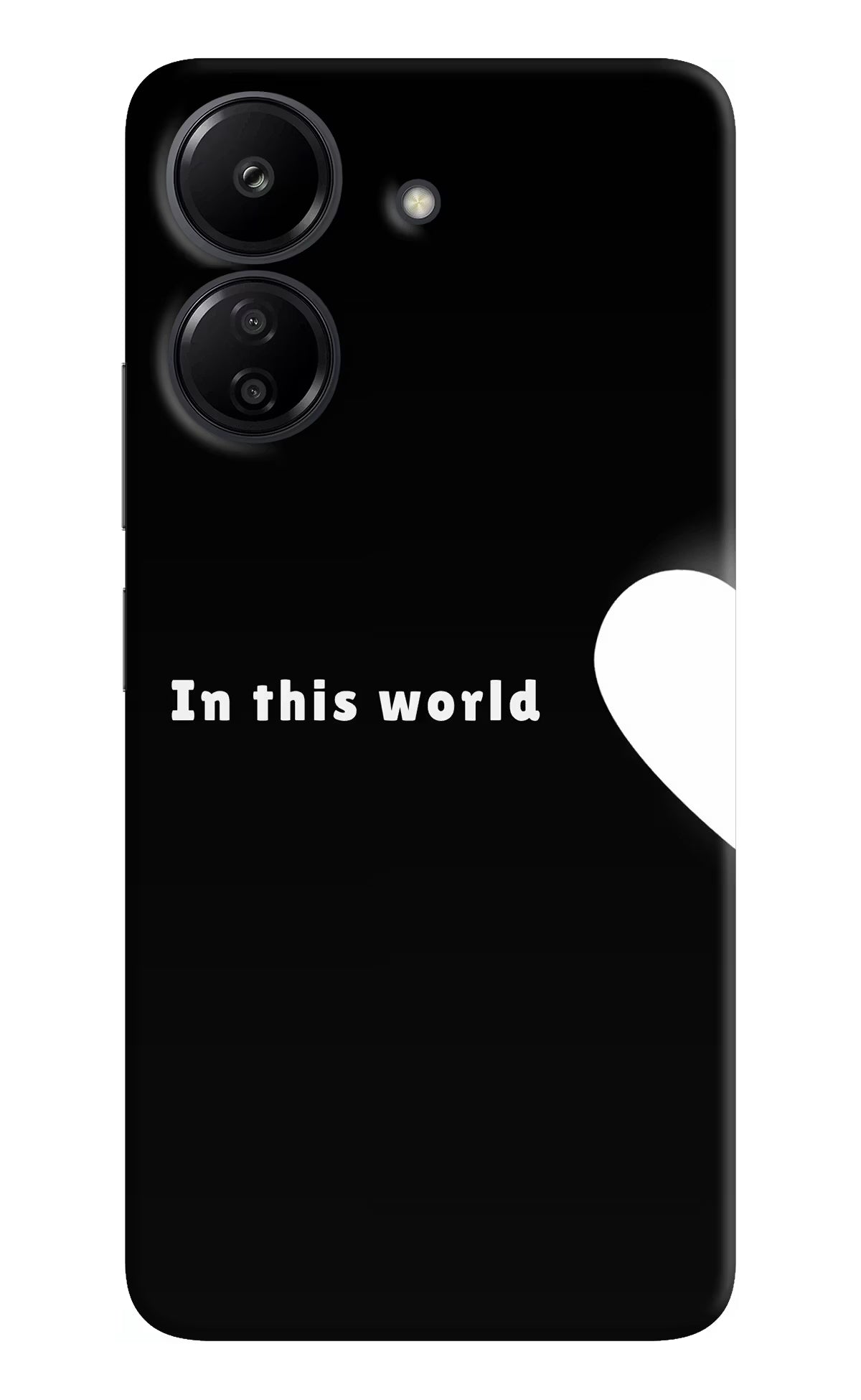 This World Redmi 13C 4G Back Cover