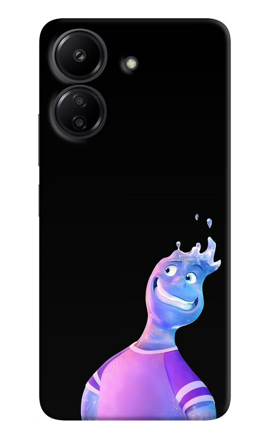 Wade Wave Redmi 13C 4G Hard Case Back Cover by Casekaro