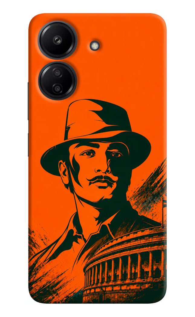 Bhagat Singh Legacy Redmi 13C 4G Hard Case Back Cover by Casekaro