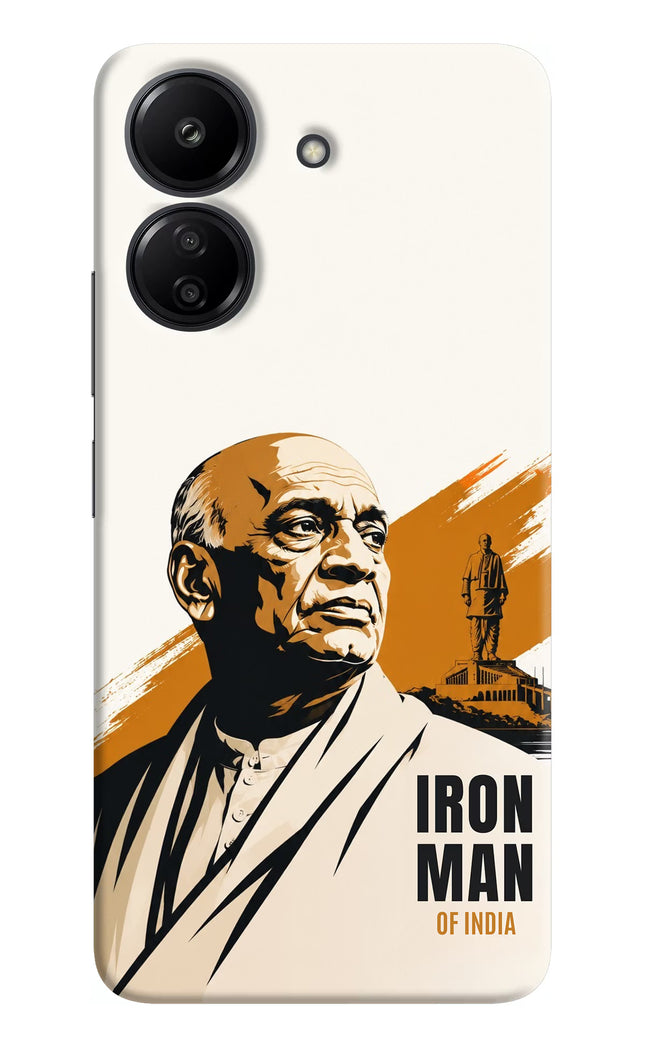 Sardar Patel Iron Will Redmi 13C 4G Hard Case Back Cover by Casekaro