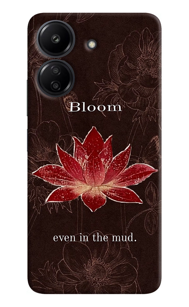 Bloom Redmi 13C 4G Hard Case Back Cover by Casekaro