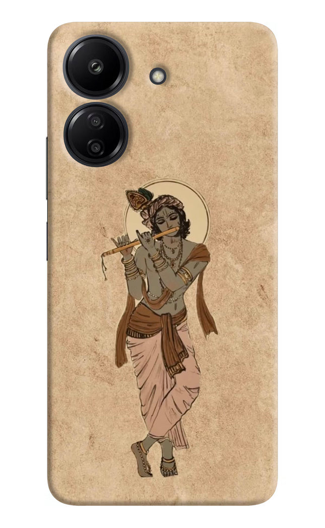 Krishna Redmi 13C 4G Hard Case Back Cover by Casekaro