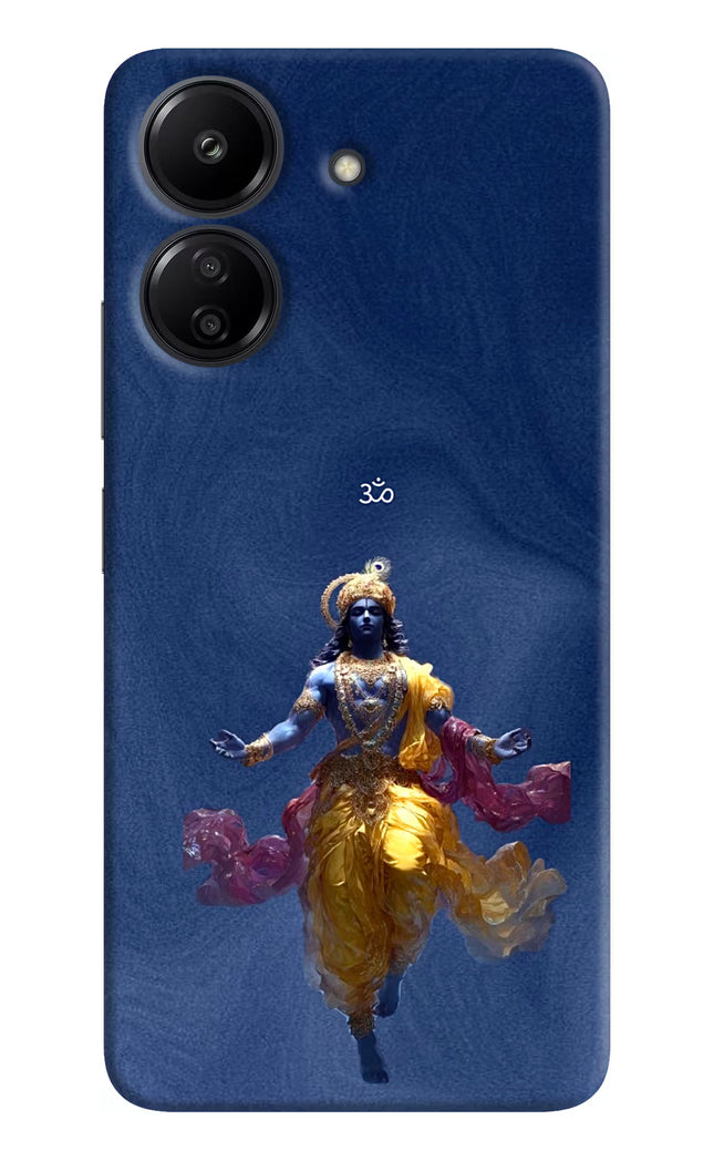 Cosmic Krishna Redmi 13C 4G Hard Case Back Cover by Casekaro