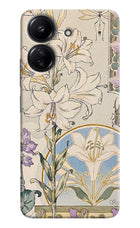 White Lily Redmi 13C 4G Back Cover