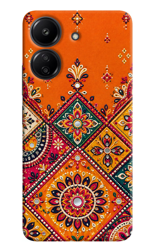 Kutch Glow Redmi 13C 4G Hard Case Back Cover by Casekaro