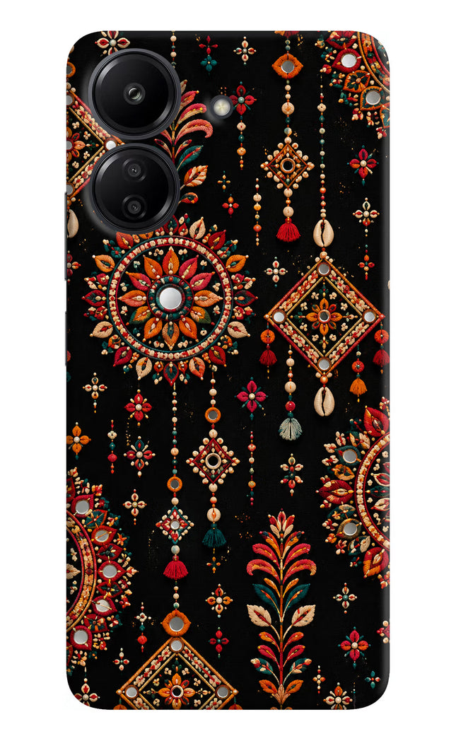 Boho Noir Redmi 13C 4G Hard Case Back Cover by Casekaro