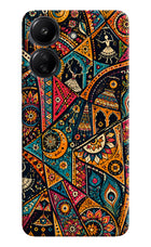 Folk Print Redmi 13C 4G Hard Case Back Cover by Casekaro