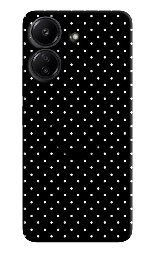 White Dots Redmi 13C 4G Pop Case by Casekaro