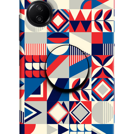 Colorful Pattern Redmi 13C 4G Pop Case by Casekaro