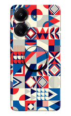 Colorful Pattern Redmi 13C 4G Pop Case by Casekaro