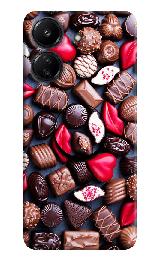 Chocolates Redmi 13C 4G Pop Case by Casekaro
