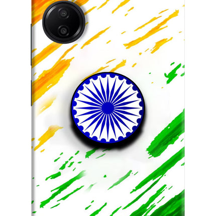 Indian Flag Ashoka Chakra Redmi 13C 4G Pop Case by Casekaro
