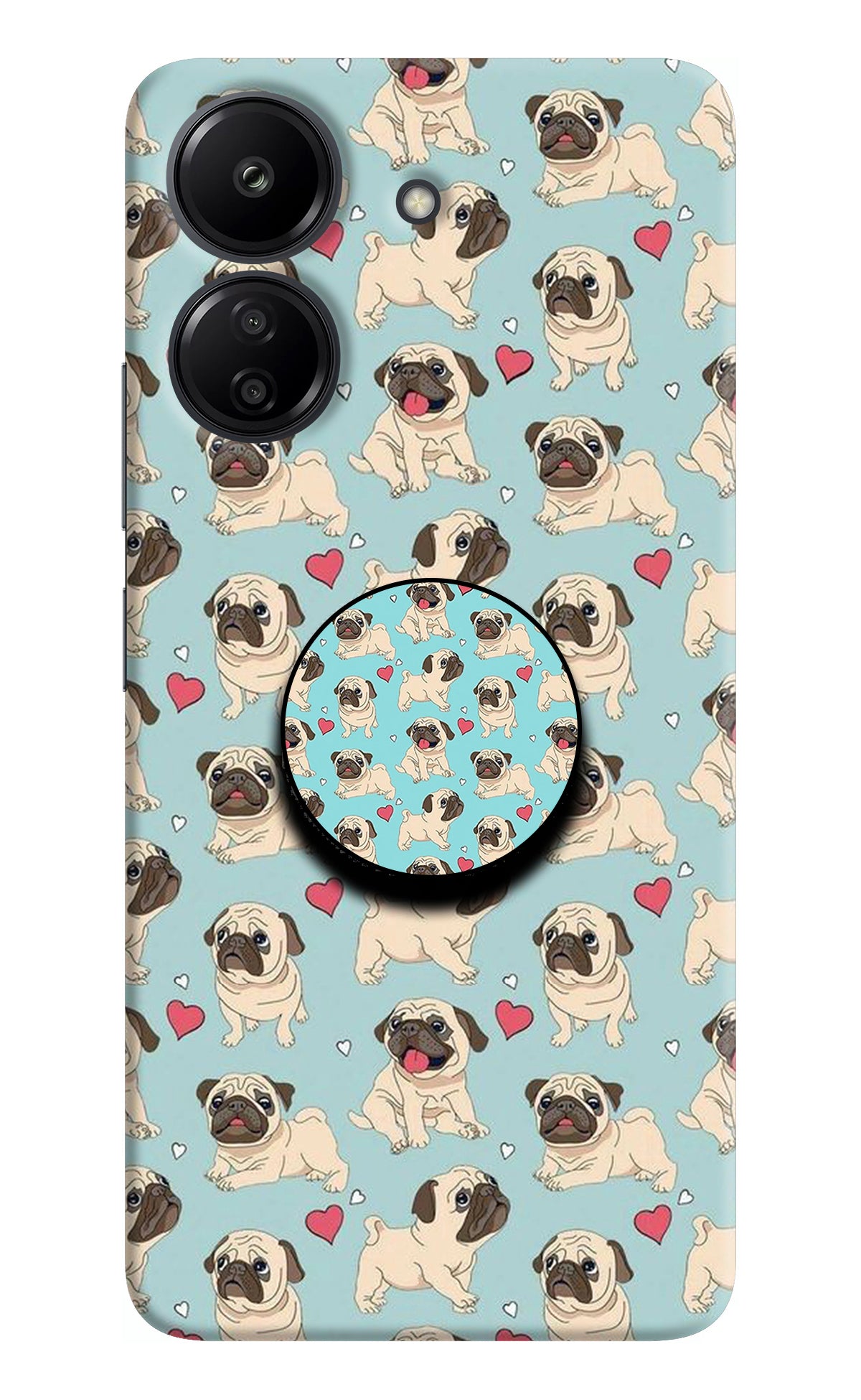 Pug Dog Redmi 13C 4G Pop Case