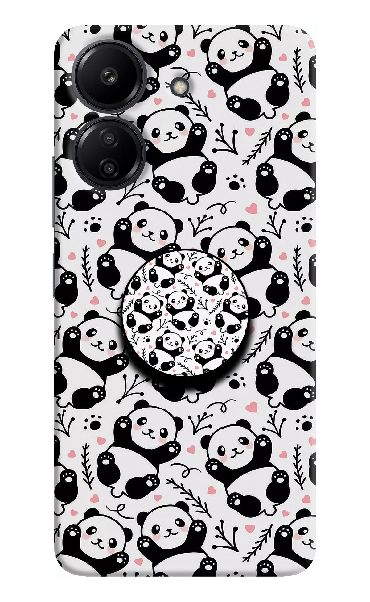 Cute Panda Redmi 13C 4G Pop Case