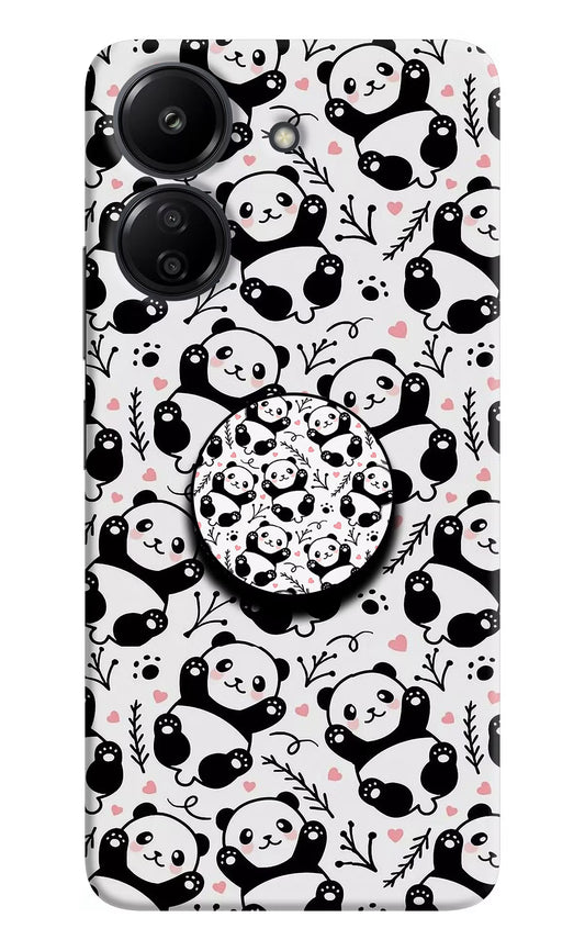Cute Panda Redmi 13C 4G Pop Case by Casekaro