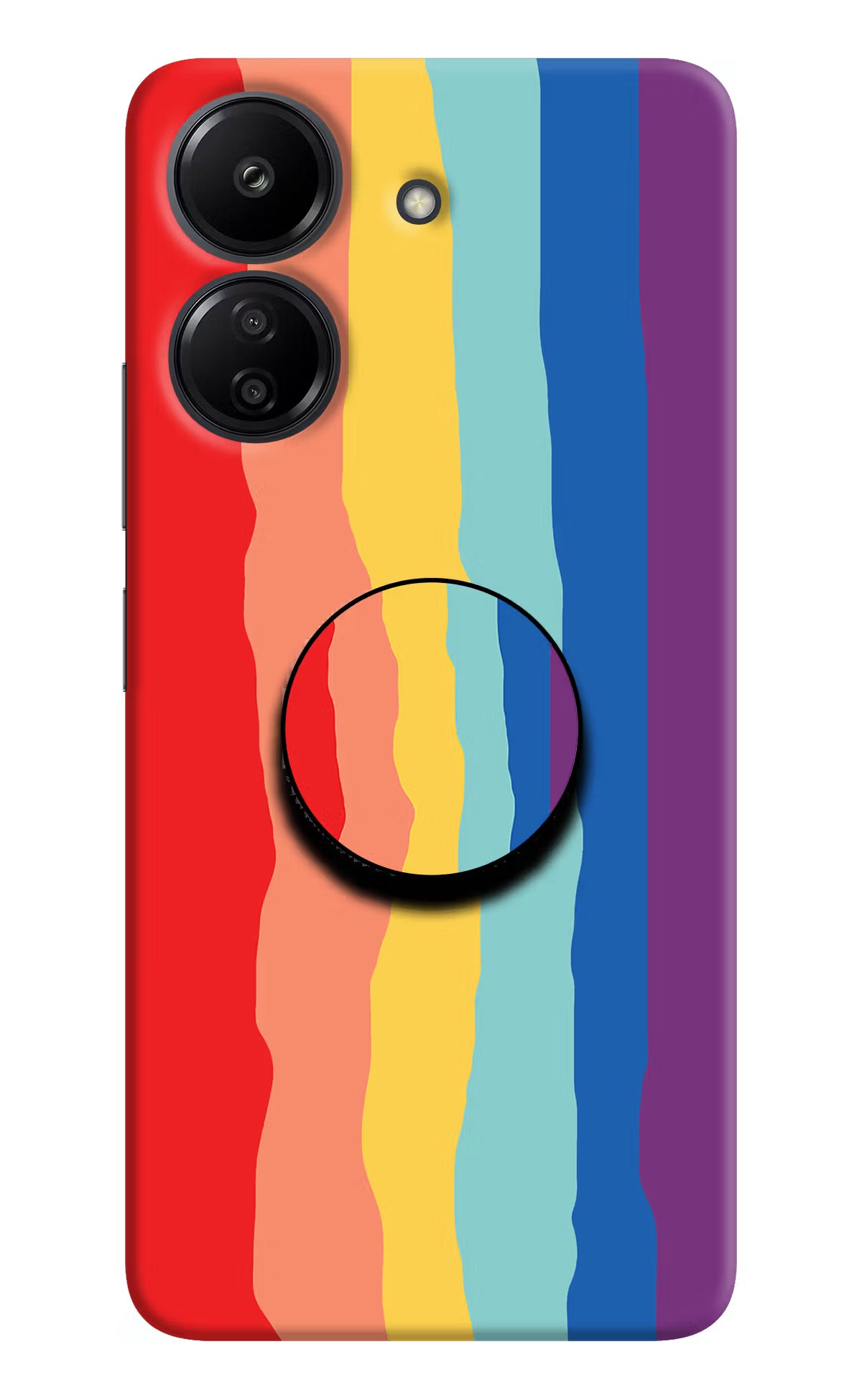 Rainbow Redmi 13C 4G Pop Case by Casekaro