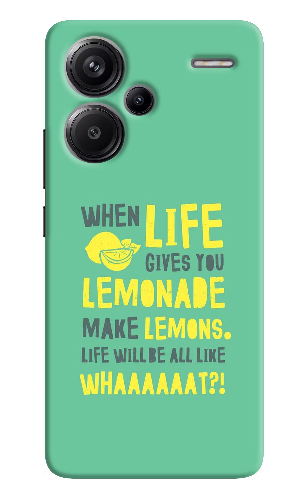 Quote Redmi Note 13 Pro+ 5G Hard Case Back Cover by Casekaro