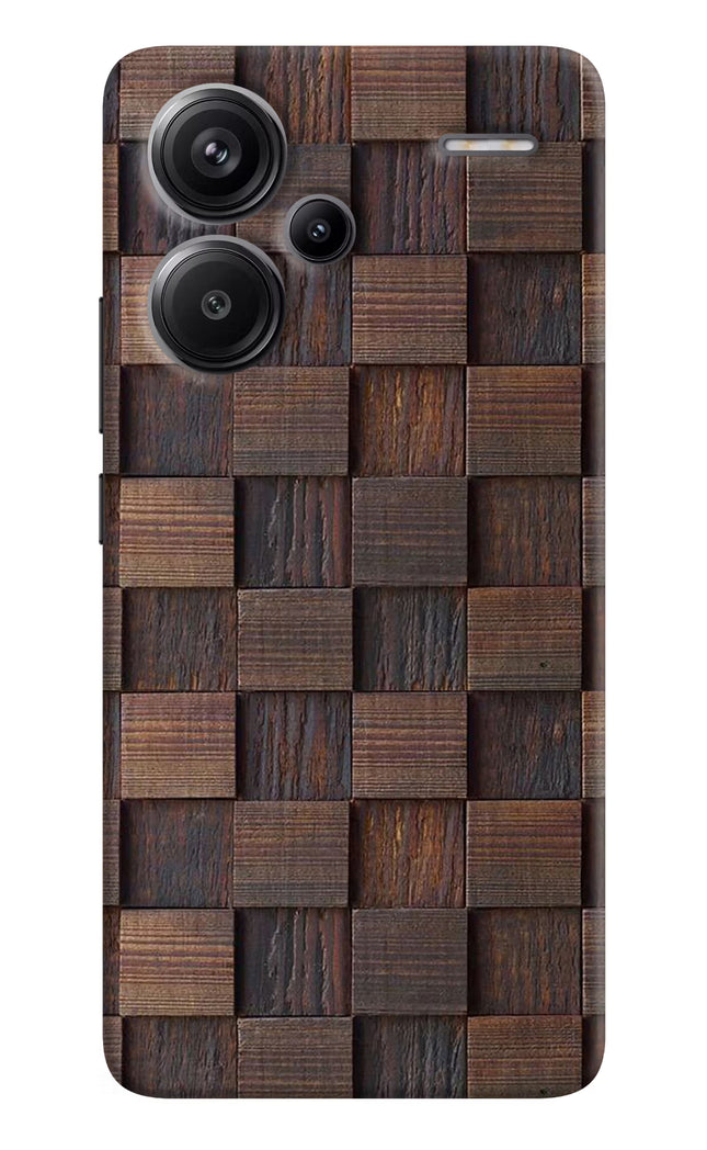 Wooden Cube Design Redmi Note 13 Pro+ 5G Hard Case Back Cover by Casekaro