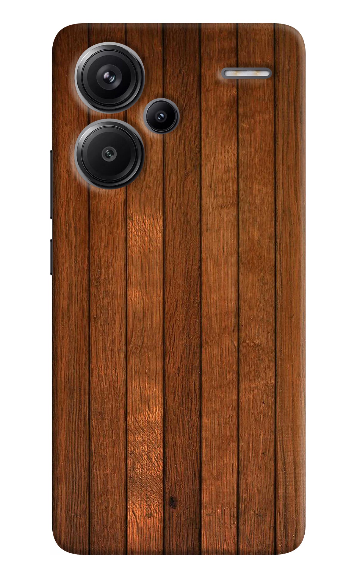 Wooden Artwork Bands Redmi Note 13 Pro+ 5G Back Cover