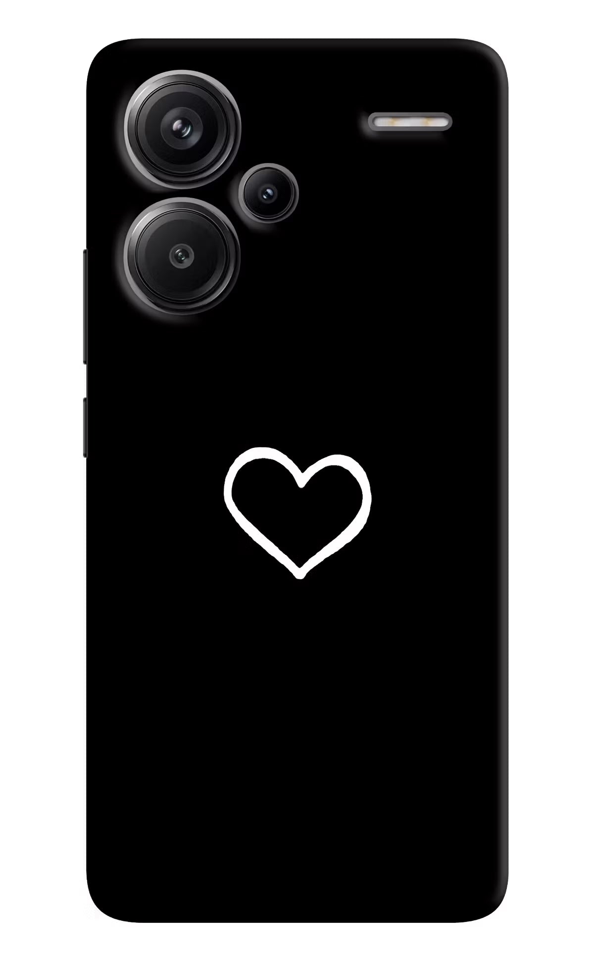 Heart Redmi Note 13 Pro+ 5G Hard Case Back Cover by Casekaro