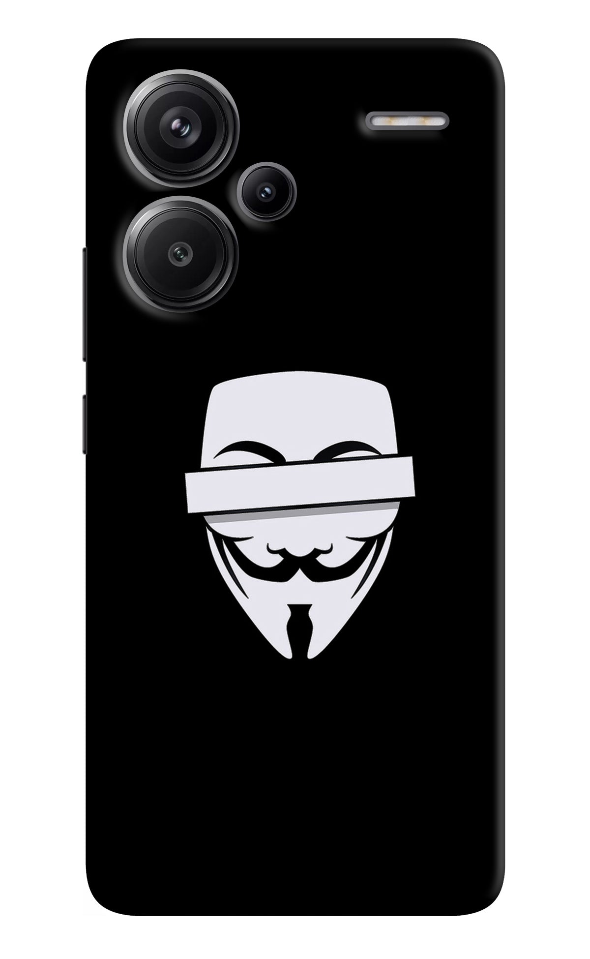 Anonymous Face Redmi Note 13 Pro+ 5G Back Cover