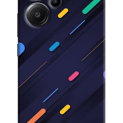 Abstract Design Redmi Note 13 Pro+ 5G Hard Case Back Cover by Casekaro
