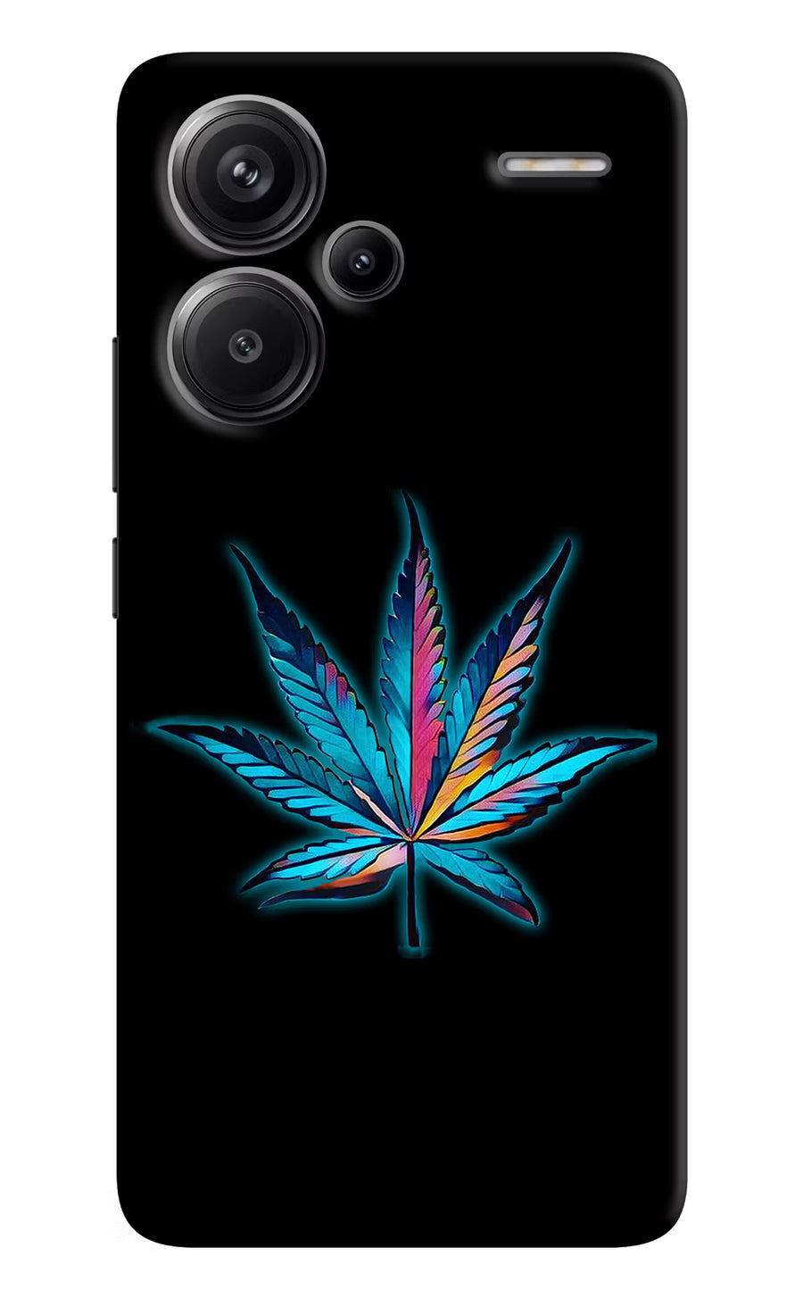 Weed Redmi Note 13 Pro+ 5G Back Cover, Hard case