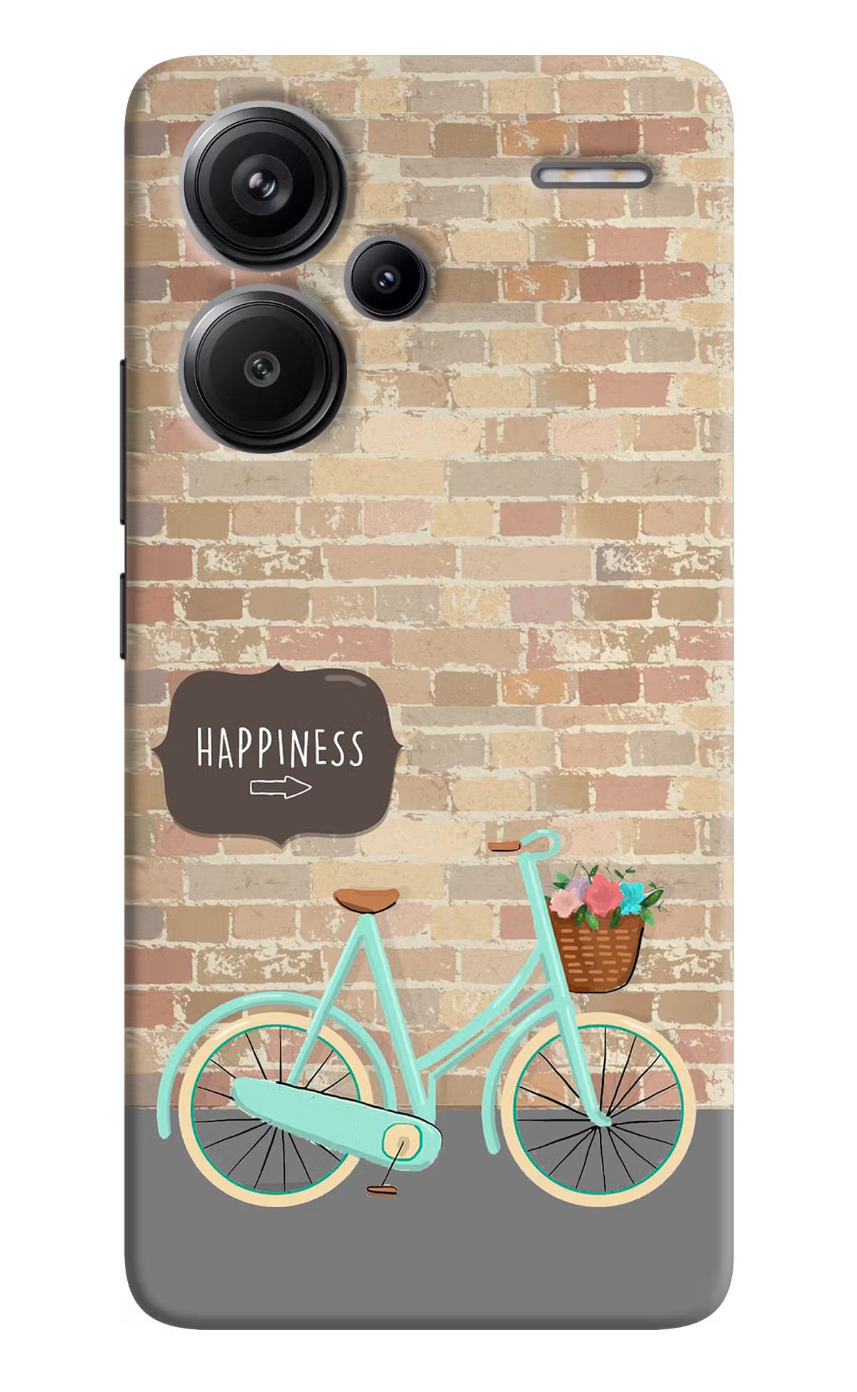 Happiness Artwork Redmi Note 13 Pro+ 5G Hard Case Back Cover by Casekaro