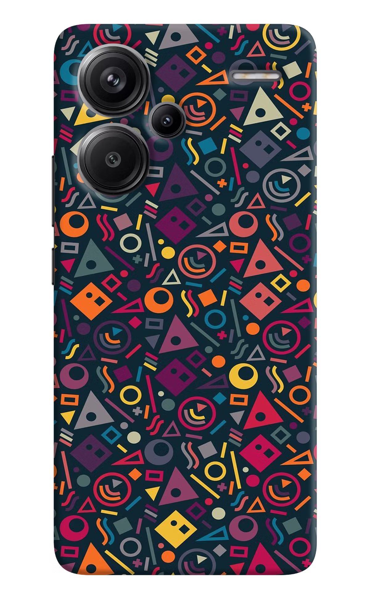 Geometric Abstract Redmi Note 13 Pro+ 5G Hard Case Back Cover by Casekaro