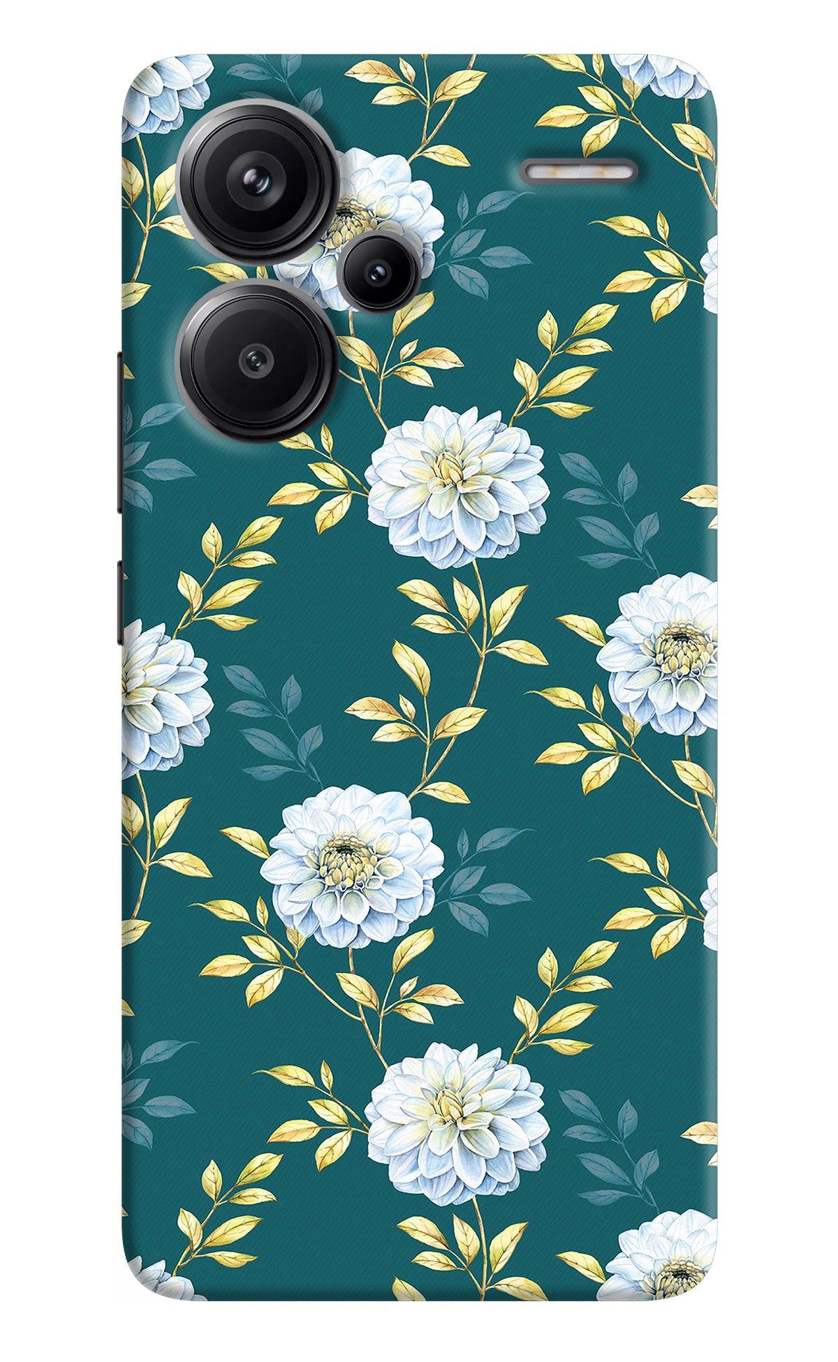 Flowers Redmi Note 13 Pro+ 5G Back Cover