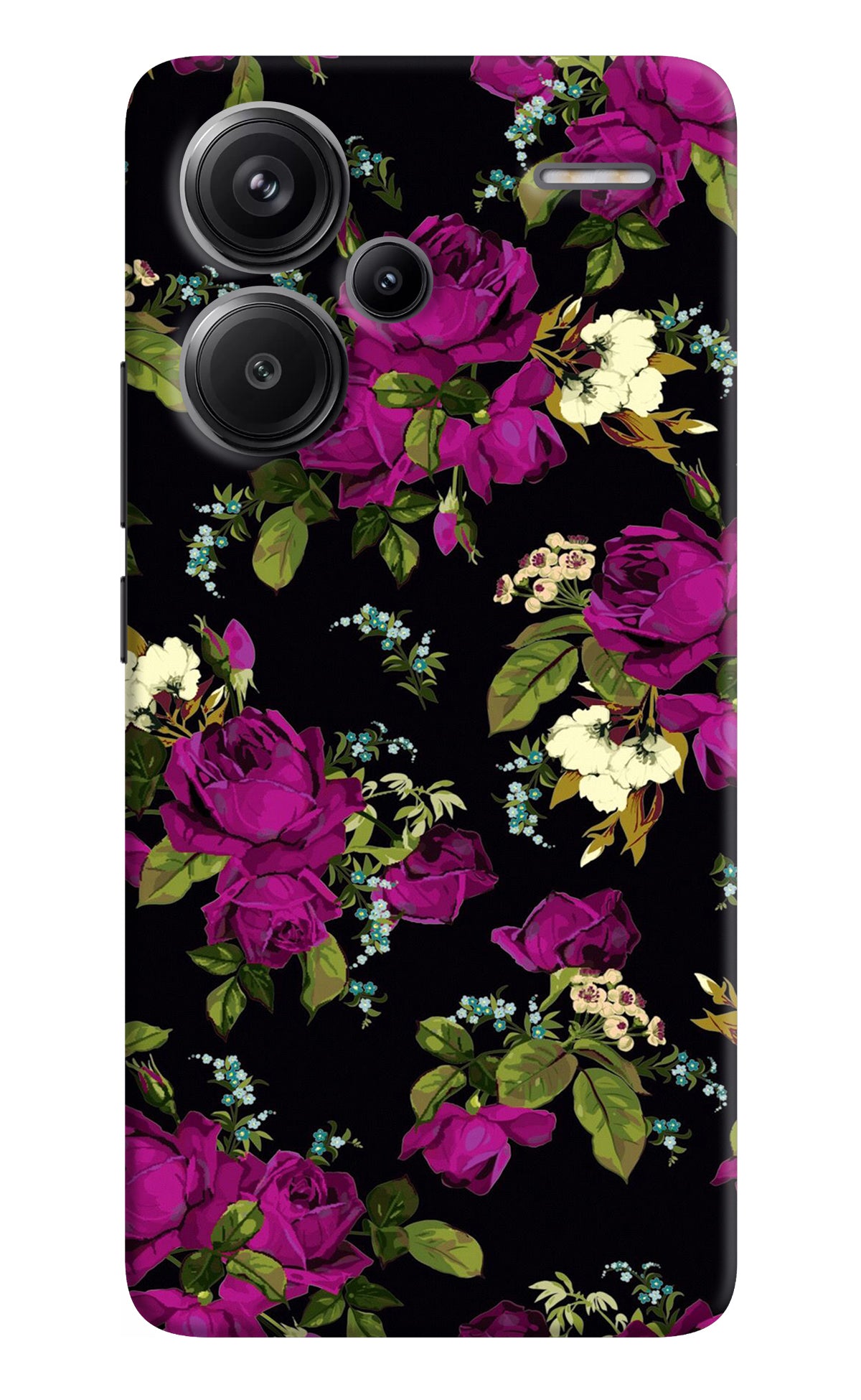 Flowers Redmi Note 13 Pro+ 5G Back Cover