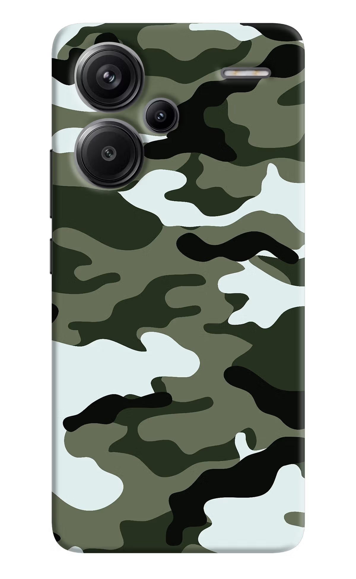 Camouflage Redmi Note 13 Pro+ 5G Hard Case Back Cover by Casekaro