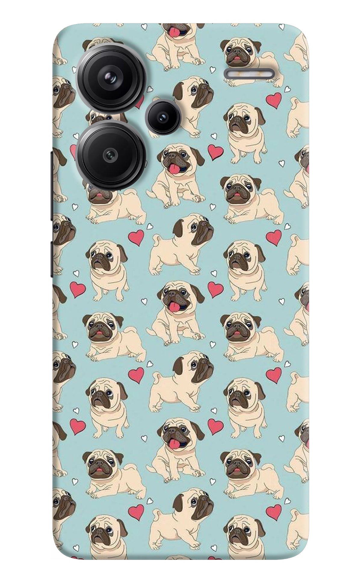 Pug Dog Redmi Note 13 Pro+ 5G Back Cover