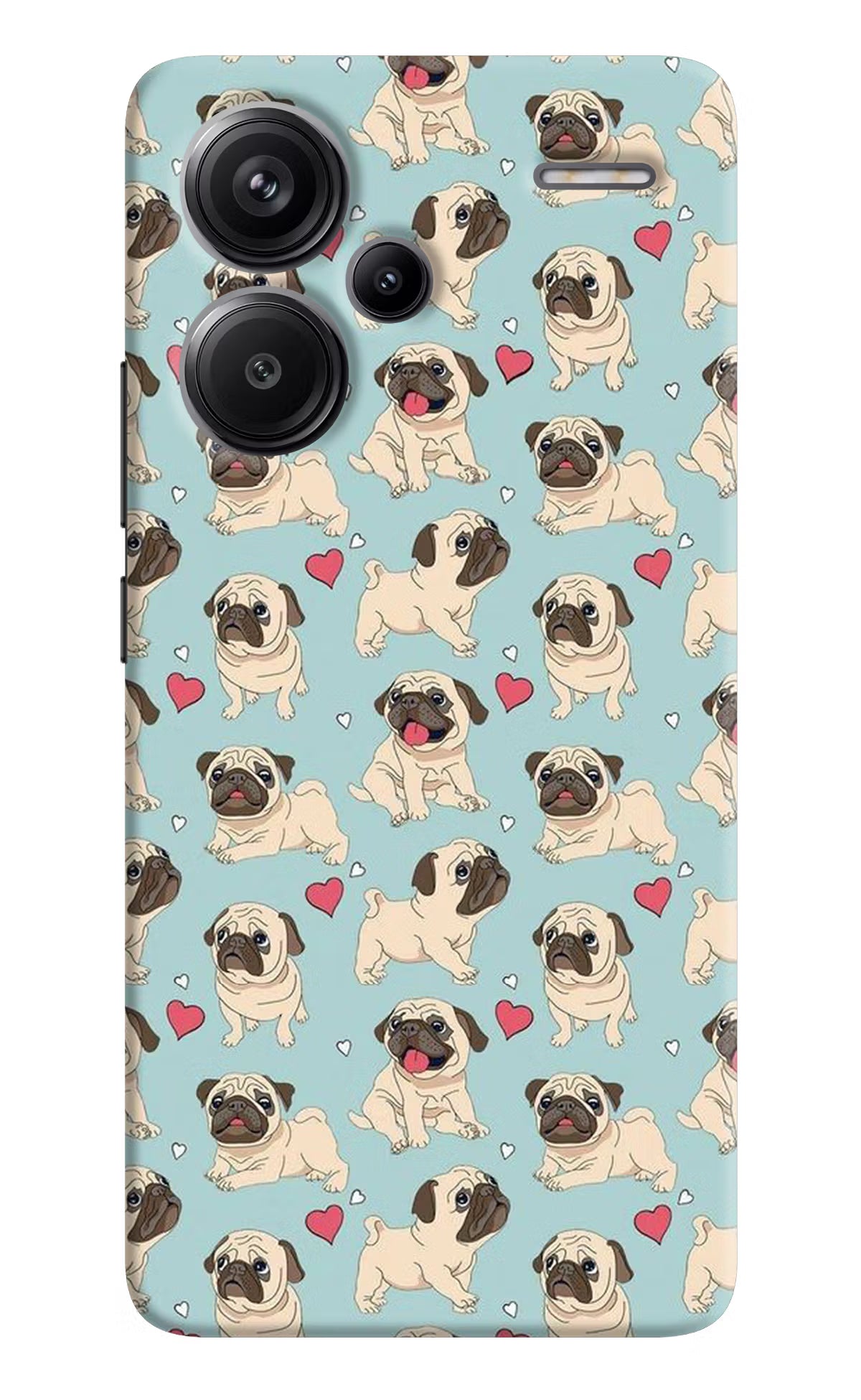 Pug Dog Redmi Note 13 Pro+ 5G Hard Case Back Cover by Casekaro