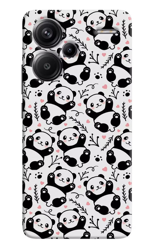 Cute Panda Redmi Note 13 Pro+ 5G Hard Case Back Cover by Casekaro