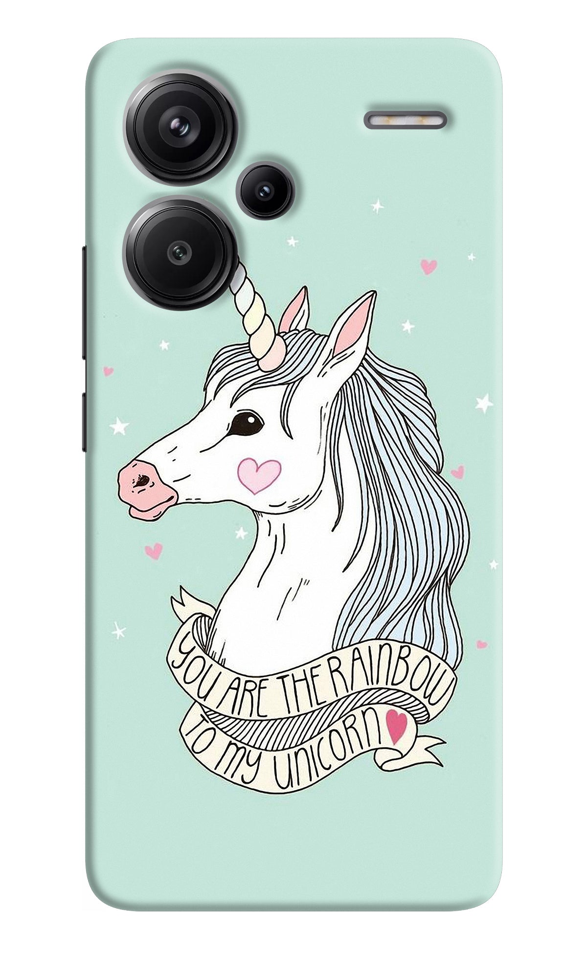 Unicorn Wallpaper Redmi Note 13 Pro+ 5G Back Cover