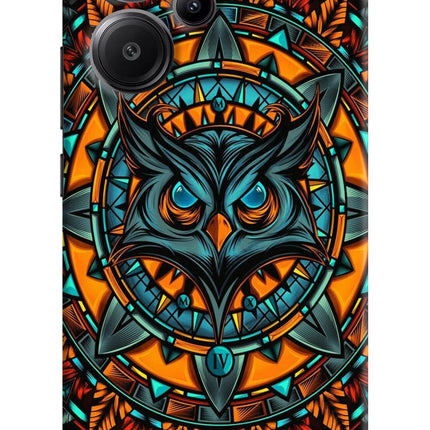 Angry Owl Art Redmi Note 13 Pro+ 5G Hard Case Back Cover by Casekaro