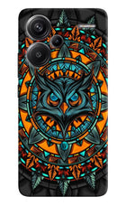 Angry Owl Art Redmi Note 13 Pro+ 5G Hard Case Back Cover by Casekaro