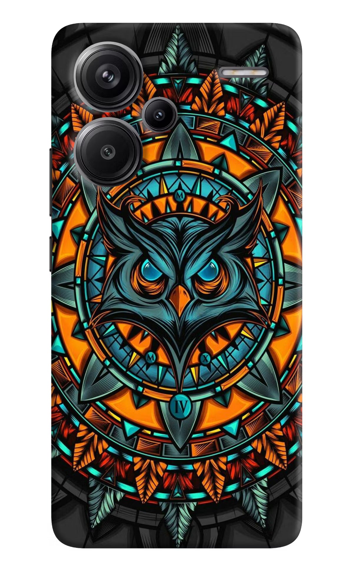 Angry Owl Art Redmi Note 13 Pro+ 5G Hard Case Back Cover by Casekaro