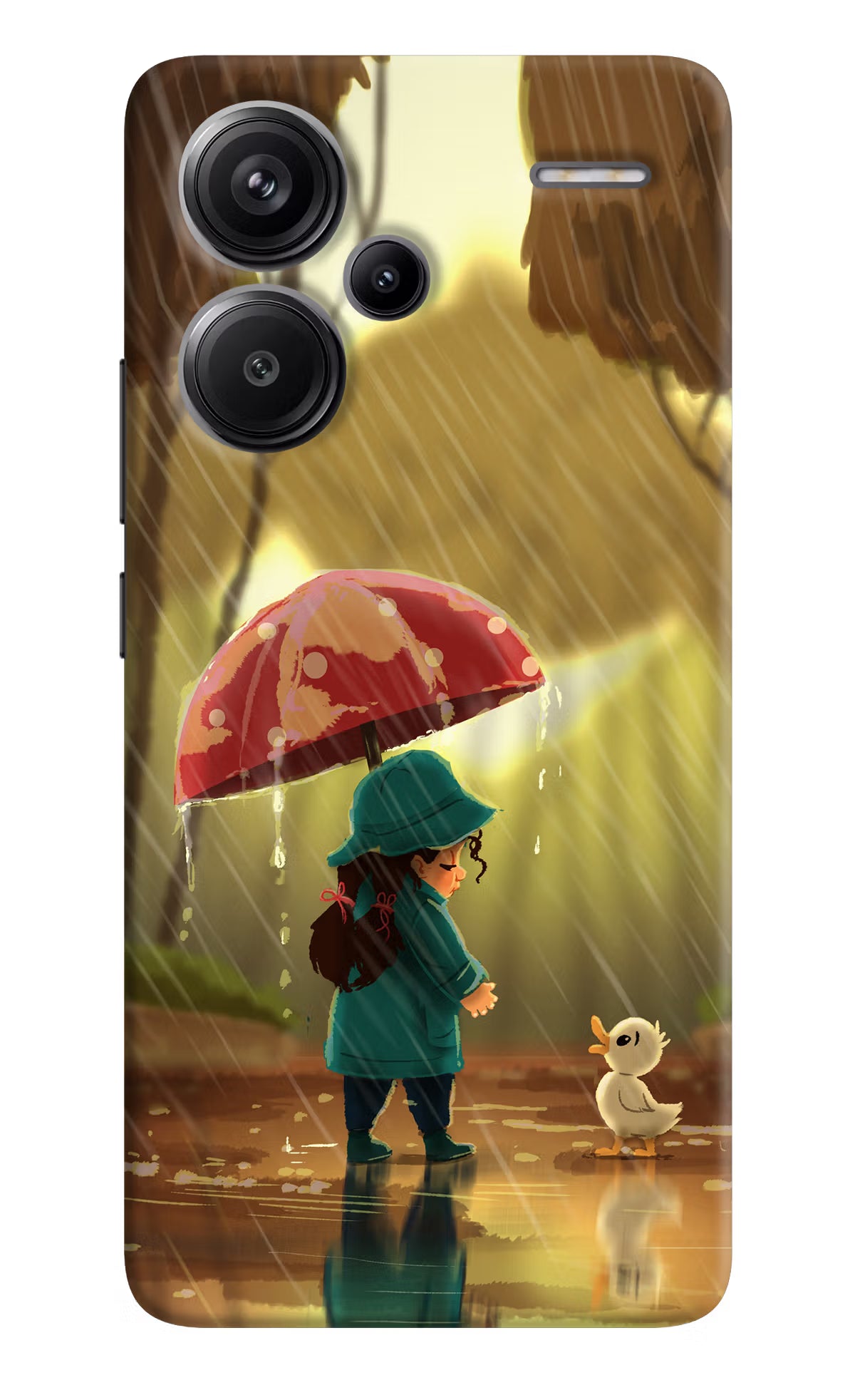 Rainy Day Redmi Note 13 Pro+ 5G Hard Case Back Cover by Casekaro