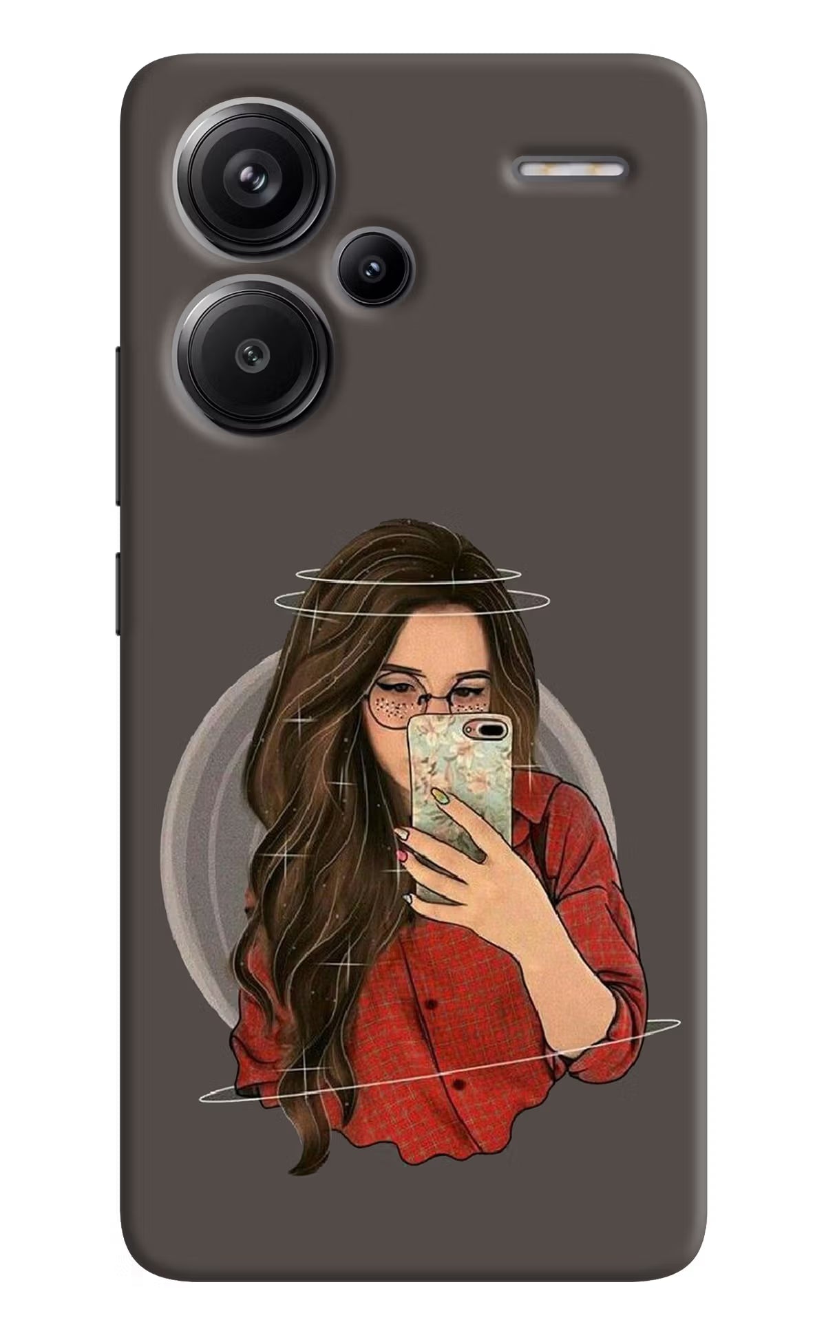 Selfie Queen Redmi Note 13 Pro+ 5G Hard Case Back Cover by Casekaro
