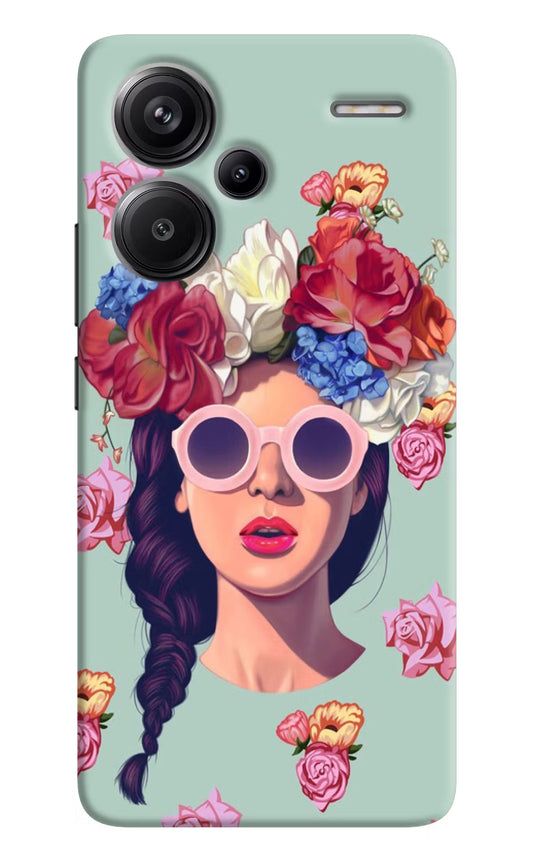 Pretty Girl Redmi Note 13 Pro+ 5G Hard Case Back Cover by Casekaro