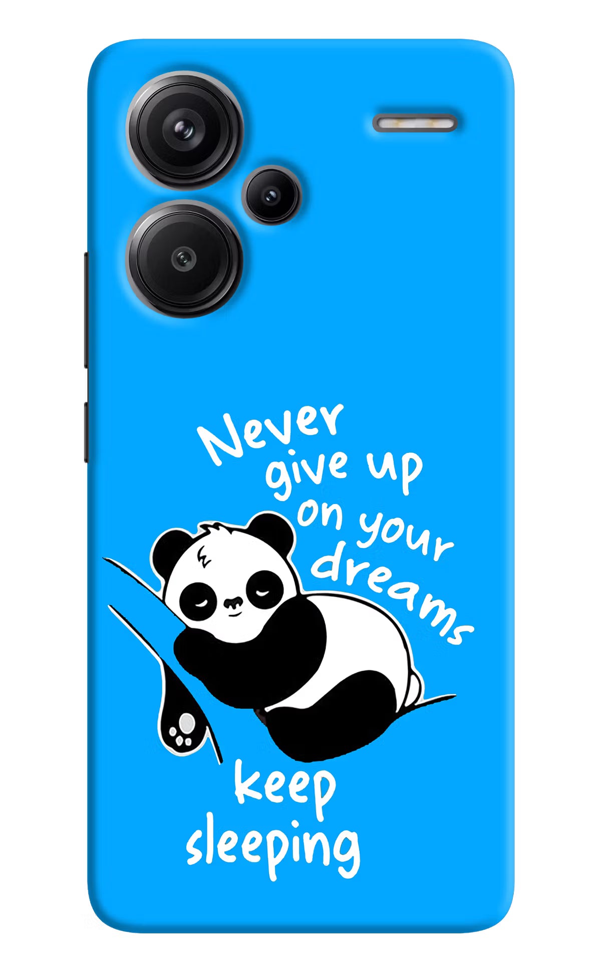 Keep Sleeping Redmi Note 13 Pro+ 5G Hard Case Back Cover by Casekaro