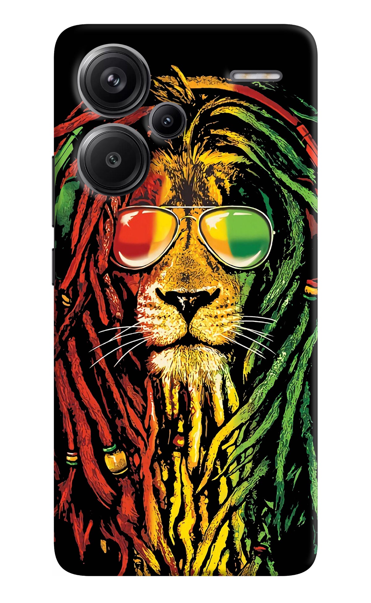 Rasta Lion Redmi Note 13 Pro+ 5G Back Cover