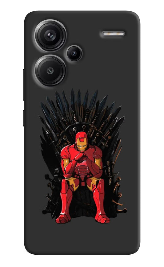 Ironman Throne Redmi Note 13 Pro+ 5G Hard Case Back Cover by Casekaro