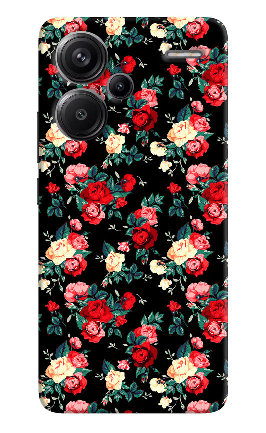 Rose Pattern Redmi Note 13 Pro+ 5G Hard Case Back Cover by Casekaro