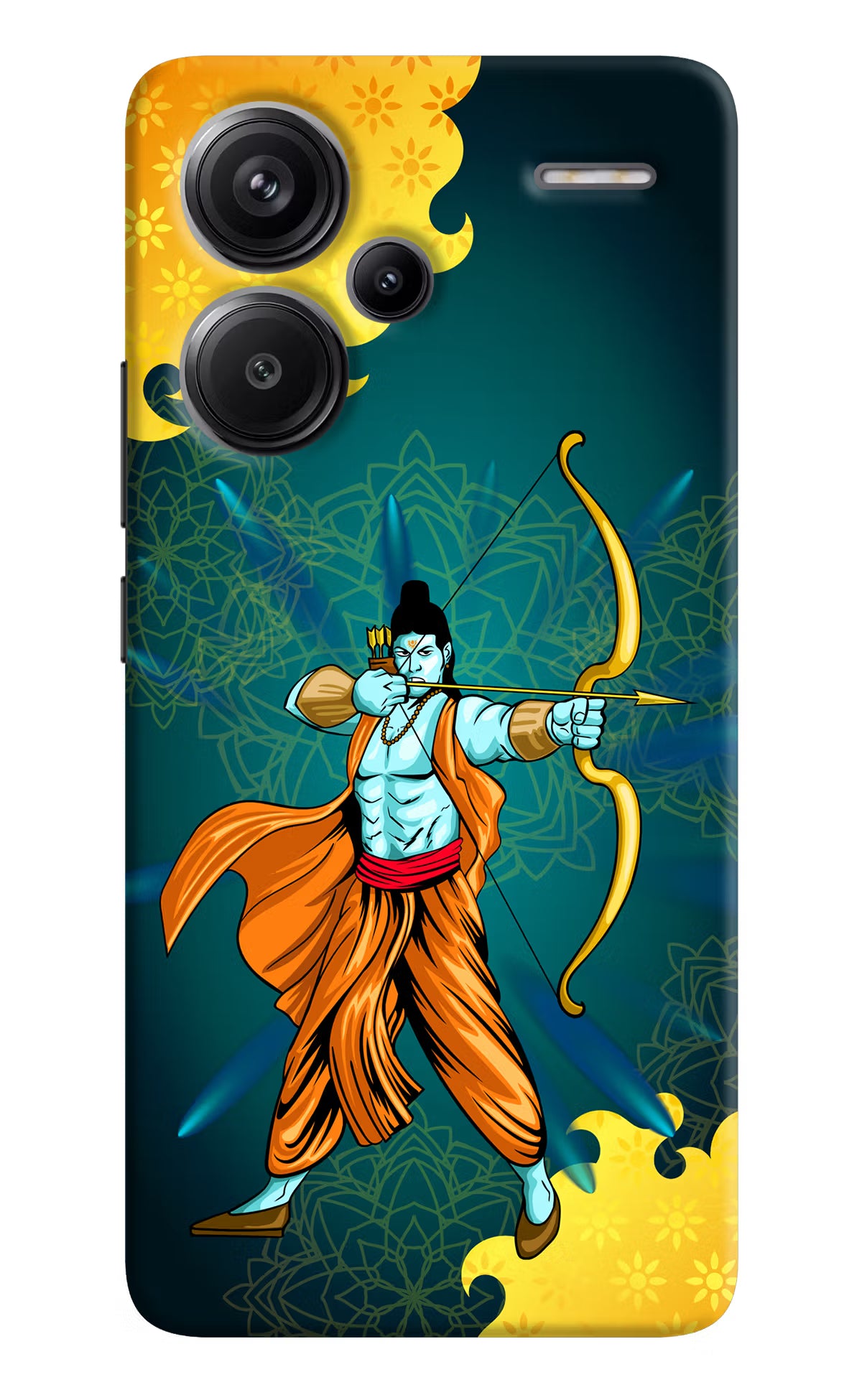 Lord Ram - 6 Redmi Note 13 Pro+ 5G Hard Case Back Cover by Casekaro
