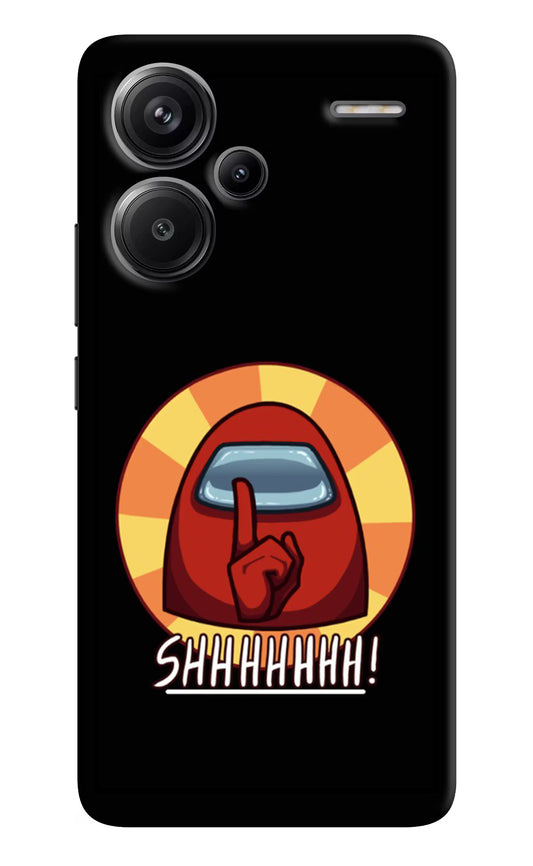 Among Us Shhh! Redmi Note 13 Pro+ 5G Hard Case Back Cover by Casekaro
