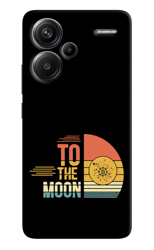 To the Moon Redmi Note 13 Pro+ 5G Hard Case Back Cover by Casekaro